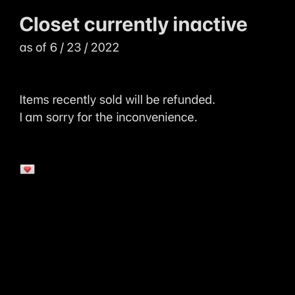 Unable to make it to the post office during this time